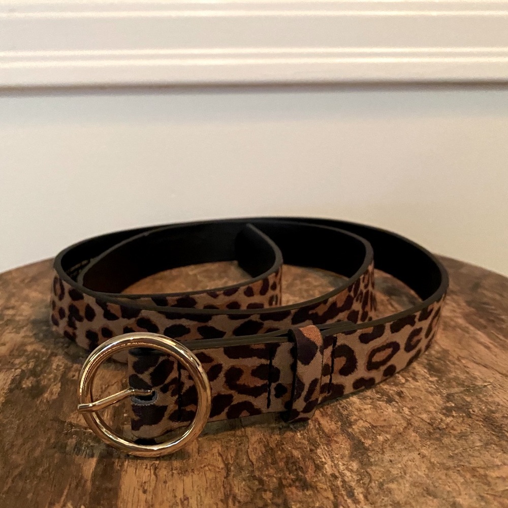 SOLD CHEETAH BELT